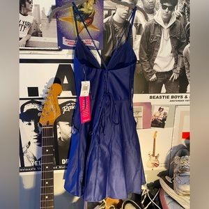 Dark blue size 0 never worn blondie nites homecoming/formal dress